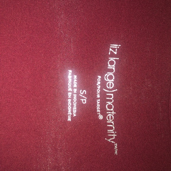 Liz Lange Long Sleeve Maternity Top - Picture 4 of 7